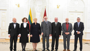 Prezidentūroje įteiktos Nacionalinės premijos.