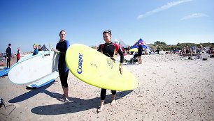 Preiloje vyksta nemokama banglenčių sporto stovykla „Surf Camp“