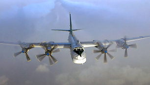 Rusijos strateginis bombonešis Tu-95