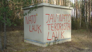 Vandalų užra&scaron;ai