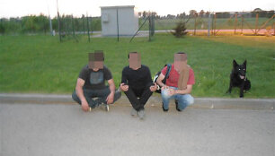 Vokiečių aviganė Akela sugavo tris gruzinus nelegalus