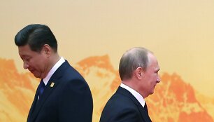 Xi Jinpingas ir Vladimiras Putinas