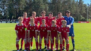 Lietuvos 17-mečių vaikinų futbolo rinktinė.