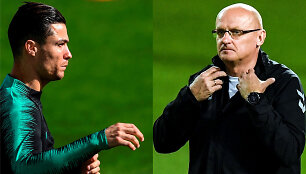 Cristiano Ronaldo ir Valdas Urbonas