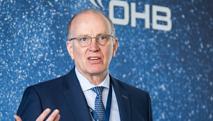 OHB vadovas Marco Fuchsas / Sina Schuldt / dpa/picture-alliance