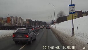 Avarija Vilniuje