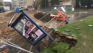 Naujos &bdquo;Norfos&ldquo; statybvietėje Alytuje &ndash; ypatinga situacija