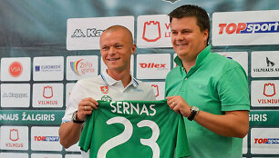 Darvydas &Scaron;ernas ir Mindaugas Nikoličius