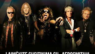 Laimėkite susitikimą su &bdquo;Aerosmith&ldquo;