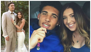  LiAngelo Ballas ir Isabella Morris