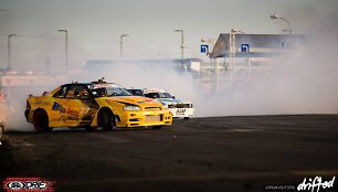 &bdquo;Drift Allstars&ldquo; poriniai važiavimai Kaune
