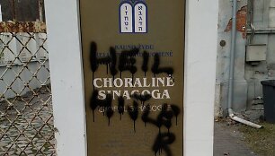 Apra&scaron;inėta sinagogos i&scaron;kaba