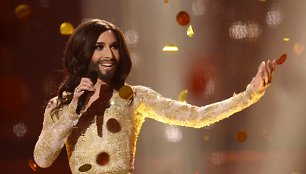 „Eurovizijos“ nugalėtoja Conchita Wurst iš Austrijos