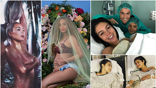 „Instagram“ karaliai: Kim Kardashian, Selena Gomez, Beyonce ir Cristiano Ronaldo