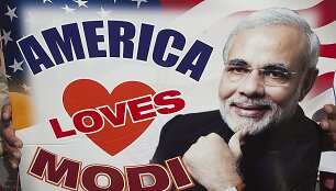 Indijos premjeras Narendras Modis vie&scaron;i JAV