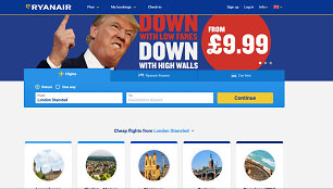&bdquo;Ryanair&ldquo; reklama