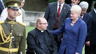 Tomas Šernas ir Dalia Grybauskaitė