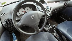 Garažas: Gedimino „Peugeot 206“