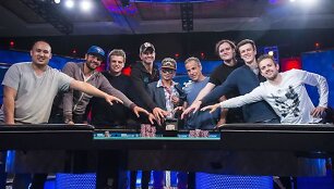 WSOP finalininkai / WSOP.com nuotr.
