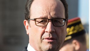 Prancūzijos prezidentas Francois Hollande'as