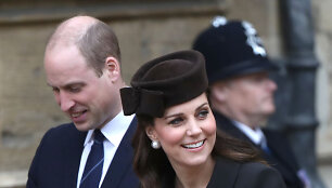 Kate Middleton ir princas Williamas