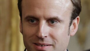 Naujasis Prancūzijos ekonomikos ministras Emmanuelis Macronas