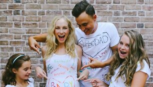 Candice Accola ir Joe Kingas