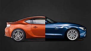 &bdquo;Toyota GT86&ldquo; bei BMW Z4 montažas