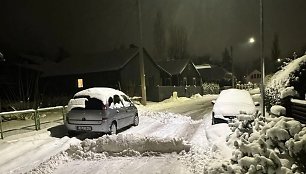 Sniego valytojų darbo ypatumai Kretingoje sukėlė diskusijų