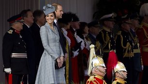 Kembridžo hercogienė Catherine ir princas Williamas