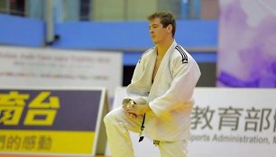 Rokas Nenartavičius Asia Judo Open varžybose Taivane