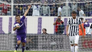 Giuseppe Rossi į „Juventus“ įmušė tris įvarčius