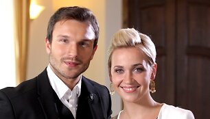 Vaidas Baumila ir Eglė Kernagytė