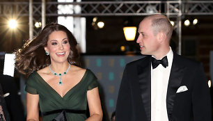 Kate Middleton ir princas WIlliamas