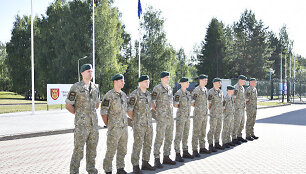 Ry&scaron;ių bataliono kariai