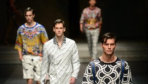 &bdquo;Dolce & Gabbana&ldquo; 2016 m. pavasario-vasaros kolekcijos modelis