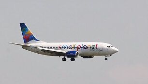 &bdquo;Small Planet Airlines&ldquo; orlaivis leidžiasi Vilniaus oro uoste