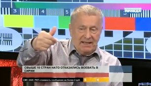 Vladimiras Žirinovskis užsipuolė Baltijos &scaron;alis