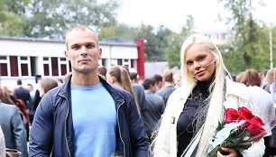 Vita Jakutienė su vyru Justu