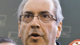 Brazilijos Deputatų rūmų vadovas Eduardo Cunha