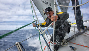 Rokas Milevičius ir „Brunel“ komanda „Volvo Ocean Race“ lenktynėse