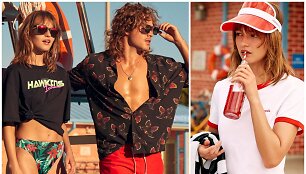 &bdquo;H&M&ldquo; ir &bdquo;Netflix&ldquo; kolekcijos, kurią įkvėpė serialas &bdquo;Keisti dalykai&ldquo;, modeliai