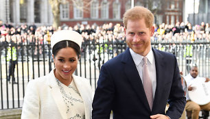 Sasekso hercogienė Meghan ir princas Harry