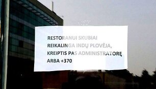 Netinkamas darbo skelbimas. 