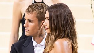 Justinas Bieberis ir Hailey Bieber