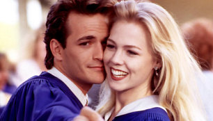 Jennie Garth ir Luke'as Perry seriale „Beverli Hilsas, 90210“