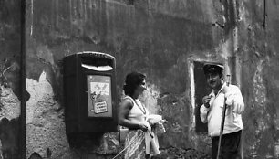 Dorothy Bohm fotografija. Roma. 1960 m.