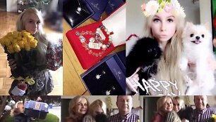 Simona Milinytė su &scaron;eima