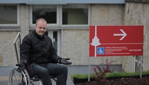 Mindaugas Jodogalvis, socialinio eksperimento &bdquo;Mėnuo neįgaliojo vežimėlyje&ldquo; savanoris