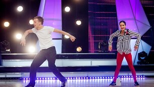 Nacionalinio &scaron;okių talentų konkurso &bdquo;&Scaron;ok!&ldquo; finalininkai Edvinas ir Eigilė